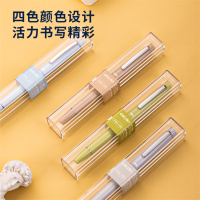 得力(deli)文具小学生正姿钢笔 EF明尖练字 钢笔青桔色1笔/盒 A953 生日礼物 元旦新年小礼物