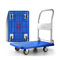 得力(deli) DL6111平板车 (蓝)150kg