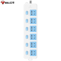 公牛(BULL) GN-317 新国标 插座/插线板/插排/排插/接线板/拖线板 6位分控全长3米