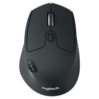 罗技(Logitech) M720 蓝牙优联双模 家用办公无线鼠标 右手鼠标 大手鼠标 企业采购 黑色