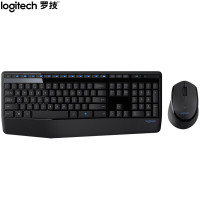 罗技(Logitech)MK345 无线 键鼠套装 防泼溅 时尚 高效