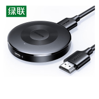 绿联CM710手机无线投屏4K高清同屏器HDMI传输接收器 适用苹果华为小米手机电脑接电视显示器投影仪 (25373)