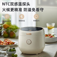 小熊(Bear)电饭煲 电饭锅 家用多功能3升智能防溢 预约柴火饭2-3人 迷你米饭锅 DFB-C30L3