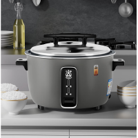 三角牌 大容量电饭煲15L商用电饭锅食堂饭店特大号电饭煲老式电饭锅20人以上防干烧 灰色煮饭锅SF150-250C