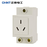 正泰(CHNT)AC30-108 插座模数化空开导轨 插座箱配电 三孔10A