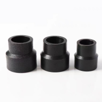 骏水PE异径直接给水管配件接头 直通25*20mm