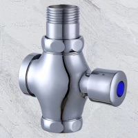 狼之吻冲洗阀蹲便器延迟手按式延时阀 按钮冲洗阀φ25mm[6分]