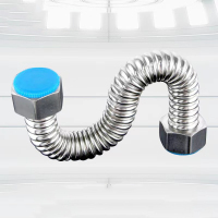 狼之吻不锈钢金属波纹管热水器进水可折弯波纹 软管800mm