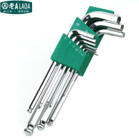 老A (LAOA)9件套 球头内六角扳手套装LA316209 1.5-10mm