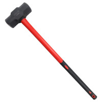 易尔拓(YATO)八角锤纤维柄八角锤子磅锤铁锤榔头 手锤14磅 YT-45542