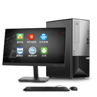 联想T100C 服务器主机 I5-12400 16G 512G RTX3060 独显/27英寸 显示器