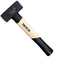 易尔拓(YATO)YT-4550 锤子木柄安全石工锤磅锤铁锤榔头 手锤