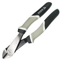 易尔拓(YATO)省力斜嘴钳 斜口钳剪线钳偏口钳子剪钳可剪钢丝铬钒钢 8寸 YT-65831