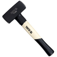 易尔拓(YATO)YT-4553 锤子木柄安全石工锤磅锤铁锤 榔头 手锤