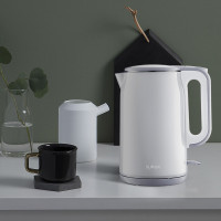 苏泊尔电水壶1.7L大容量双层防烫烧水壶 热水壶 一体无缝内胆电烧水壶 SW-17D818一件代发[企业采购]