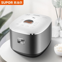 苏泊尔(SUPOR)SF40HC66ZMD安心系列 家用 4L升多功能球釜内胆 预约柴火饭智能电饭煲