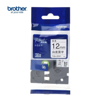 兄弟 标签机色带 TZe-231 白底/黑字 12mm(个)