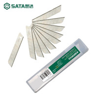 世达(SATA)93436 10件套 美工刀刀片8节 裁纸刀重型 墙纸刀 18*100MM