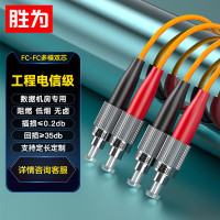 胜为 FMC-408 5米电信级光纤跳线 FC-FC多模双芯62.5/125 低烟无卤光纤尾纤