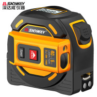深达威(SNDWAY)SW-TM40 红外测距仪钢卷尺 二合一高精度电子尺激光尺40+5米