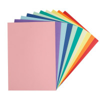 天章韵(TANGO) A4彩色卡纸硬卡纸加厚A4纸 彩色封面纸 彩纸儿童学生手工折纸剪纸 12色纸混装230g60张/包