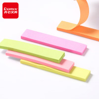 齐心(COMIX)D6015 76*15mm 指示 便利贴/便签纸/便签本/易事贴/百事贴/标签贴