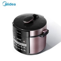 美的 MY-50X3-301 电压力锅电饭煲 5L家用多功能不粘双胆 开盖收汁 高压锅