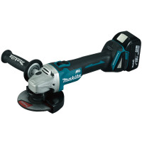 牧田(MAKITA)DGA504RME角磨机充电打磨机抛光机锂电角向磨光机手磨机手砂轮切割125mm无刷2电1充18V