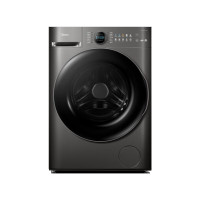 美的滚筒洗衣机全自动 10公斤洗烘一体 直驱变频 智能 投放 香薰护肤洗 初见MD100VT737WIDT