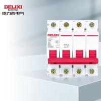 德力西 塑壳断路器 空开微型断路器 DZ47S/4P 40A 1只装