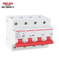 德力西 塑壳断路器 空开微型断路器 DZ47-125/4P 125A 1只装