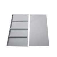 安赛瑞(SAFEWARE)钢制仓储货架层板(5块装)白色 100×50cm YX