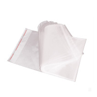 安赛瑞(SAFEWARE)透明自粘塑料袋(1000个装)10×20cm 双面厚70μm YX