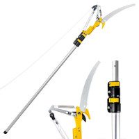 得力(deli) 高枝剪四滑轮(黄)500cm