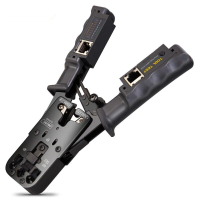 得力(deli) 网络钳可测线(灰)4/6/8P