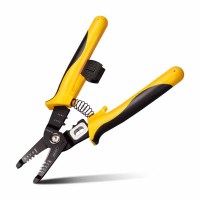得力(deli) 多功能剥线钳九合一(黄)7