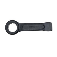 得力(deli) 敲击梅花扳手(黑)65mm