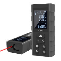 得力(deli) 激光测距仪居家(黑)50m