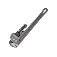 得力(deli) 管子钳铝合金铬钼钢(灰)18