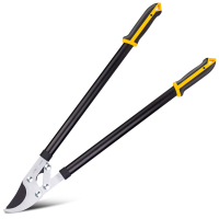 得力(deli) 树枝剪四点杠杆省力(黑)30.5