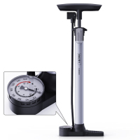 得力(deli) 打气筒单增压带表(银)32*360mm