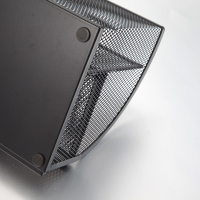 齐心B2000金属网格多功能笔筒