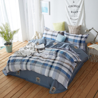 恒源祥 TBK2018 200*230cm 蓝调空间全棉四件套 单位:套(公差±3cm)