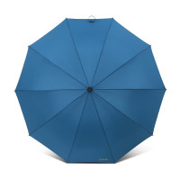 天堂伞 雨伞半自动长柄伞易甩干加大商务伞男士女士直杆晴雨伞 193E 2#海蓝