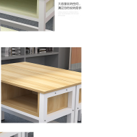 仓迪 CD-250 钢木培训桌单双人双层桌学习桌 长100*宽40*高74(±20CM)