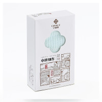 洁丽雅(grace)清柔-1 洗脸家用纯棉成人男女全棉吸水A类毛巾单条装 颜色随机