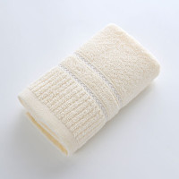 洁丽雅(grace)清柔-3A 洗脸家用成人男女全棉吸水A类毛巾三条EVA袋装颜色随机