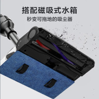 美的(Midea)P7 小型家用低噪无绳无线手持除螨可弯折吸尘器