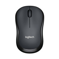 罗技(Logitech)M220 鼠标 无线鼠标 办公鼠标 轻音鼠标 对称鼠标 灰黑色 带无线2.4G接收器