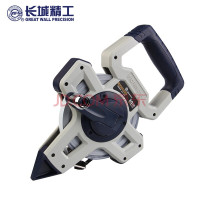 长城 50米钢卷尺100米尼龙覆膜钢尺防水耐磨30米大尺子长卷尺 30mx12.5mm(072213)